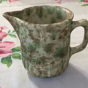 Vintage Morton spatterware pitcher